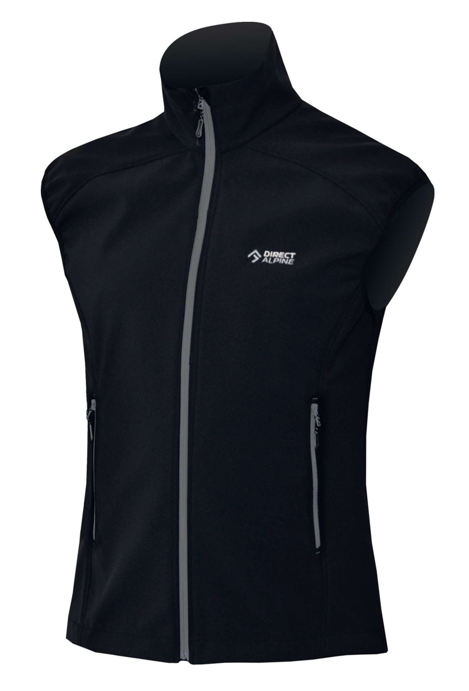 Levně Pánská Outdoorová Vesta Lizzard Vest Black/Grey