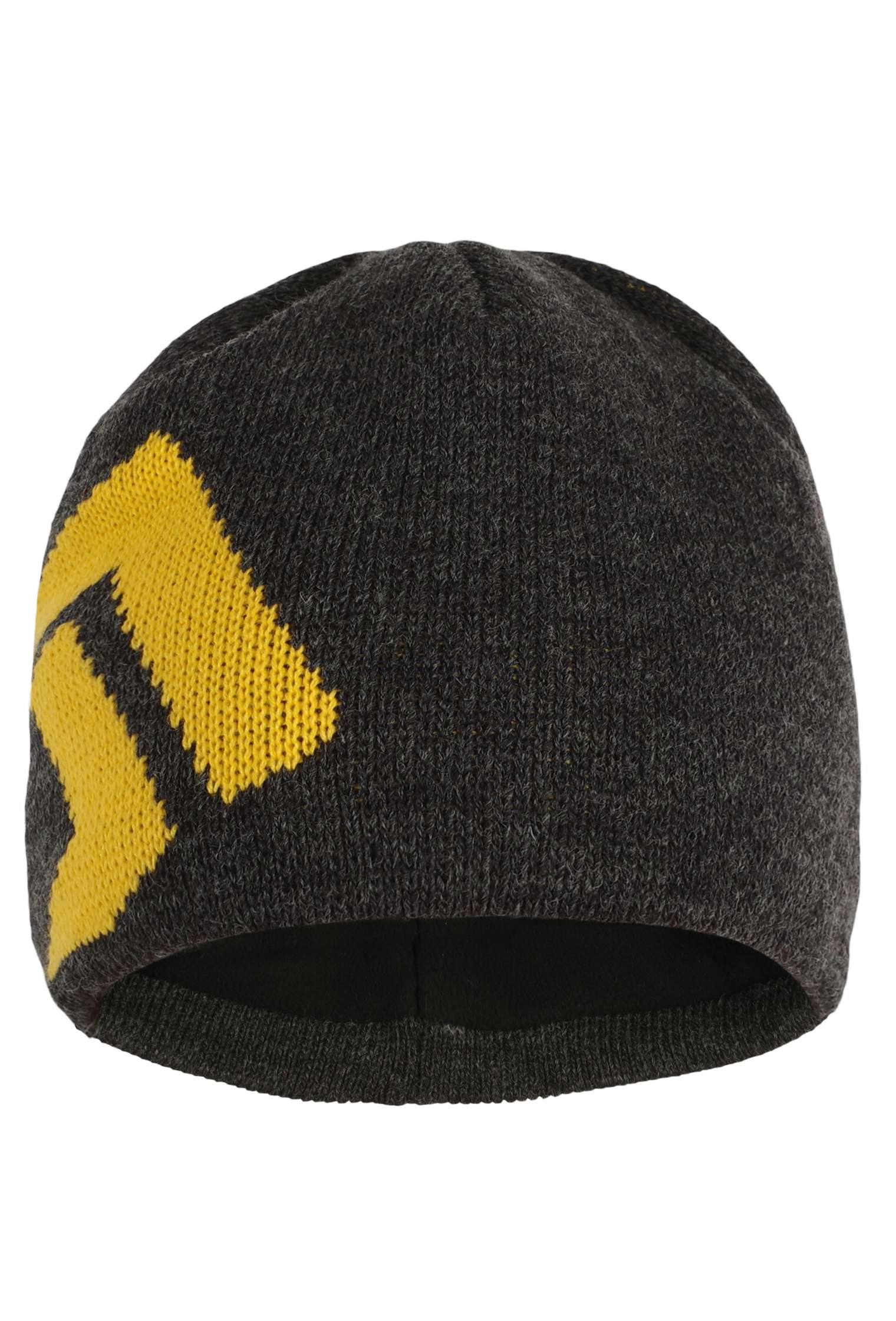 Levně Čepice Kameny Anthracite/Mango
