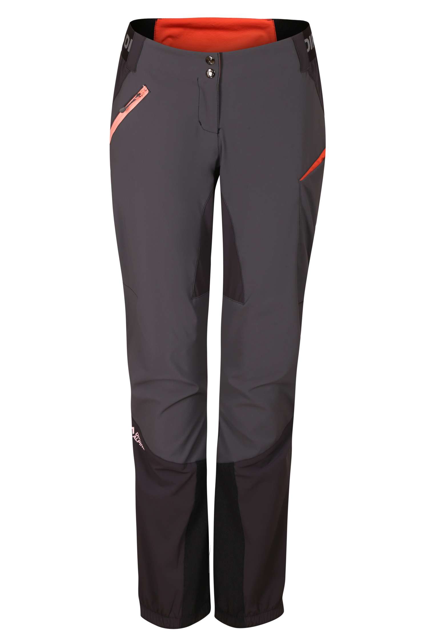 Levně Dámské Outdoorové Kalhoty Rebel Lady Anthracite/Coral